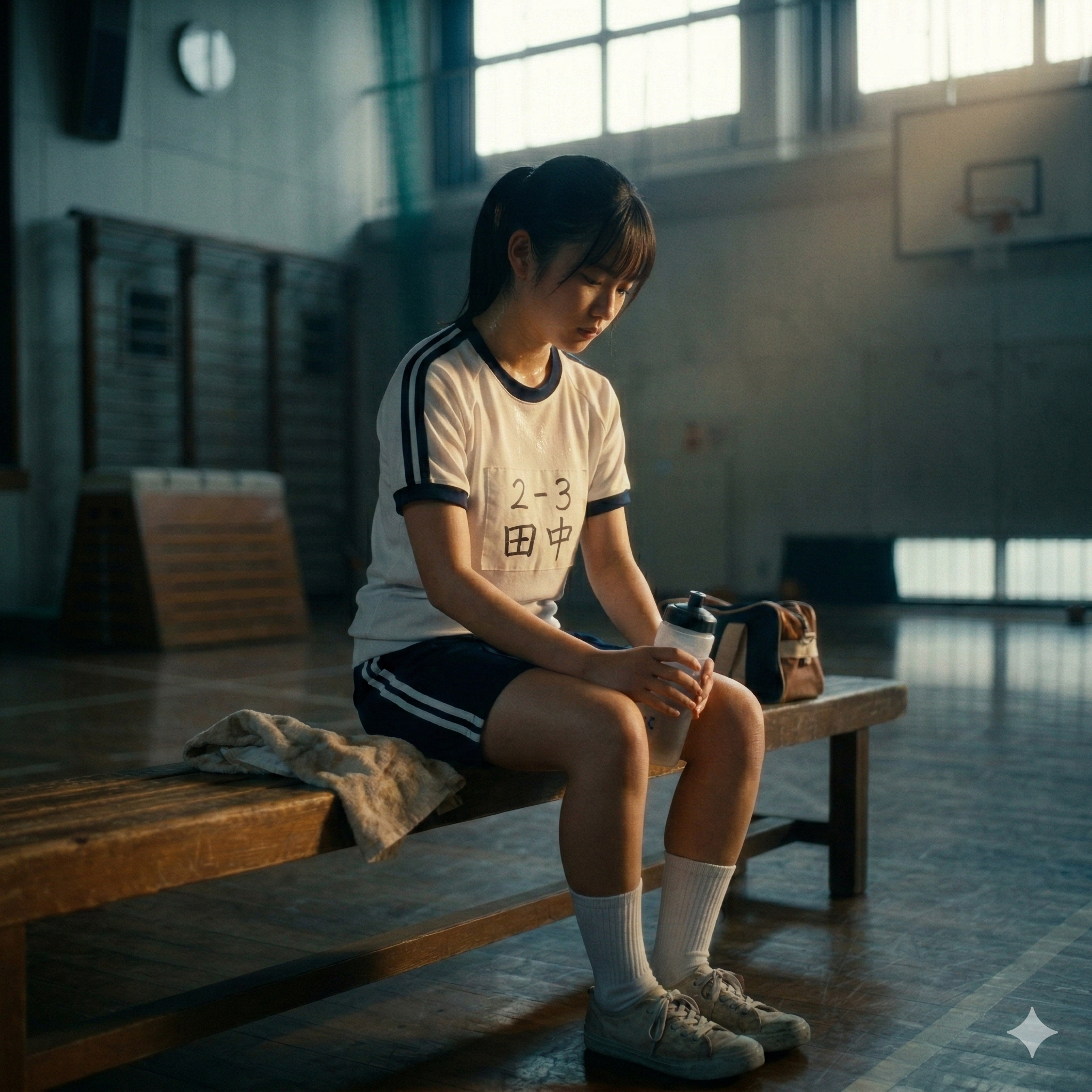 半袖体操服のイラスト作品